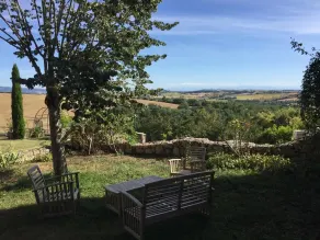 Luxury apartment in a renovated Chateau with a  view of the Pyrenees. - Image 5