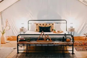 Deluxe Safari Tent Glamping at Unicoi in Helen GA - 15 - Image 3