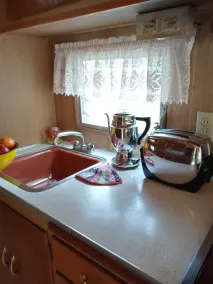 Vintage Camper Trailer - lakeside site 1 hour from Minneapolis St. Paul Glamping - Image 5