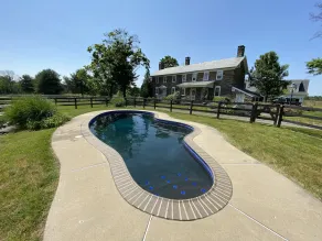 1743 Historic Farmhouse and Horse Stables on 216 Acres near the Delaware River - Image 3