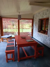 Secluded forest cottage with private pond - Image 5