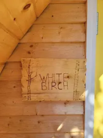 White Birch Camping Pod - Image 3