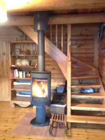 autentiske skandinaviske chalet bygget i træ - Image 2