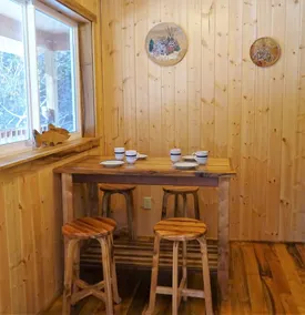 CozyCattail Cabin on our secluded coastal estuary woodland retreat - Image 4