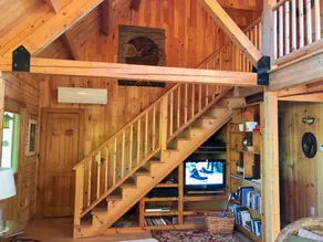 Beautiful four season lakeside log home close to all Berkshires attractions. - Image 4
