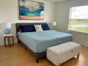 Private heated in-ground pool oasis with golf cart in Rio Grande! - Image 4