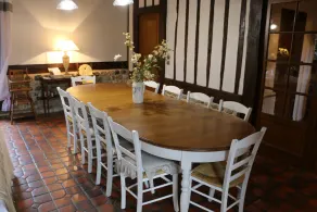 La maison de Lisa:Norman wine press, 18th. by the sea, Blonville, near Deauville - Image 5