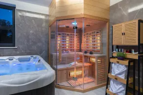 Spaziosa villa totalmente attrezzata con barbecue, piscina privata e sauna | Ammette cani - Image 4