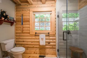 Stylish 3BR Log Cabin w Fire Pit Near Trails - Image 3