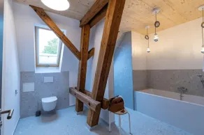 Landurlaub mit neugierigen Blicken in den Pferdestall, eingezäuntem Garten, Kamin und Sauna - Image 5