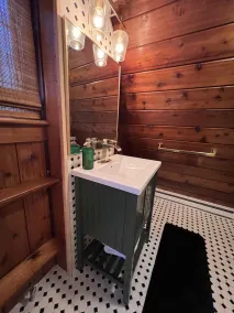 Lovers Edge Romance A Frame Hot Tub,Sauna,Fire pit, XL Deck Pocono Mountain luxury - Image 5