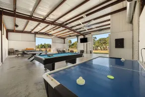 2 houses/5+bedrooms! Party Barn with games!  Stocked Pond!  On 5 acers-Sleeps 17 - Image 3