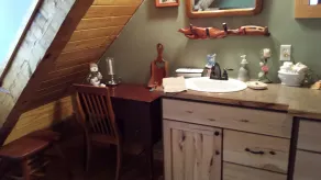 Hand hewn log cabin with beautiful views of the Blue Ridge Mountains - Image 2