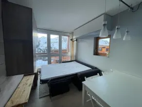 Renovierte Wohnung im Zentrum von Les Arcs 2000 mit Balkon - Image 5