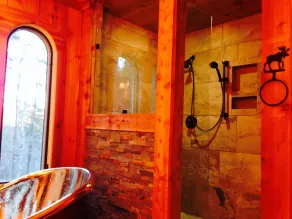 New2BR / 2Bath1800 Original Romantic Cabin (1-2 Nächte bleiben Mo-Do akzeptiert) rs - Image 5