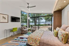 Adults-Only Lake Peninsula Cottage w/ Pool, Pickleball & Sunset Views - Image 4