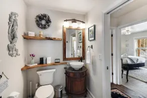 Newly renovated historic cabin.....serene and secluded; yet minutes to Evergreen - Image 4