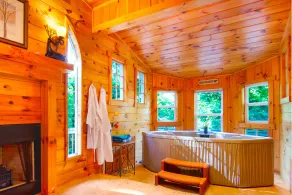 Cozy Cabin Retreat - Hot Tub, Fireplace & Fire Pit - Image 3