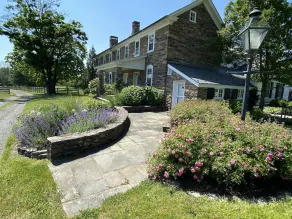 1743 Historic Farmhouse and Horse Stables on 216 Acres near the Delaware River - Image 4
