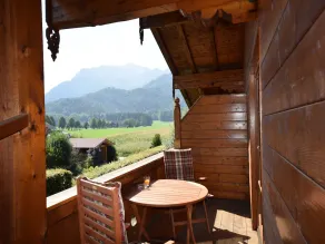 5. Fewo Hochgern, 37 qm, 1- 3 Pers., 1 Schlafzimmer, 1 Wohnschlafraum, Süd-Balkon - Image 4
