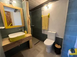 fantastic studio Komos, sleeping gallery, kitchenette, bathroom, private balcony - Image 3