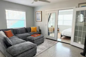 Book NOW to enjoy WATERFRONT views in Indian Rocks Beach intracoastal in this comfortable, renovated 2/1 waterfront condo!  Enjoy the intracoastal in your backyard!  Just a 3 minute WALK to the beach!  Bring your boat!  We provide the paddle boards! - Image 4