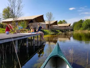 Lovely Tent with Kitchen & Bathroom Located near Pond - Image 2