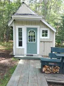 Tiny river Cabin Electricity/ heat/ shower - Image 5