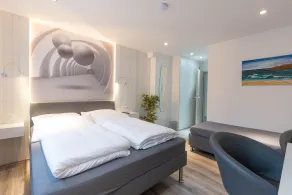 Appartement-Appartement-Salle de bain privée-Vue sur Jardin-Zimmer 103 - Image 5