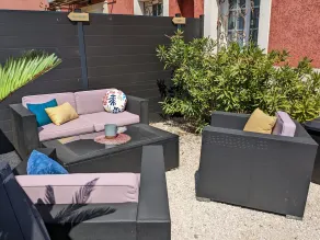 Bord de Mer Avec Jardin, Studio Côte D'azur - Image 4