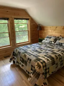 Hillside ADK Log Cabin with beautiful Schroon Lake views - 5 minutes to village! - Image 4