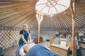 MOET Luxury Heated Yurt with Private Hot Tub - Image 2