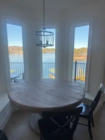 Amazing Mountain, Lake and Island Views Private Beach,Fire Pit, Hot Tub, Kayaks  - Image 4