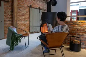 Landurlaub mit neugierigen Blicken in den Pferdestall, eingezäuntem Garten, Kamin und Sauna - Image 3