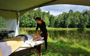 Beausite Tourisme-Lac, river spa, micro farm, estate trail, view of the mountain - Image 2