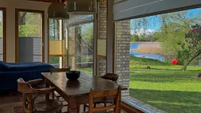 casa lungolago con vista a 360 °, canoa, stabilimento balneare poco frequentata - Image 5