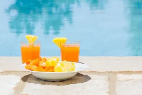 Lantgård med privat tillgång till den nya infinity poolen, master - Image 2