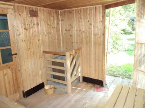 Sauna - 4 sovepladser - selv i hø - antikke - lejrbål - på landet - Image 3