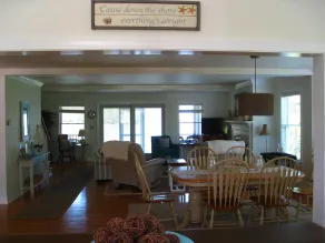 10 Acre 3 BR Waterfront Retreat on Thicket Creek has dock & neighborhood beach - Image 3