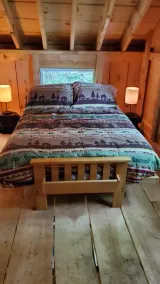 Private cabin on water nestled in  foothills of scenic Mt. Cardigan - Image 3