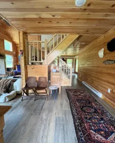 An Eclectic Private Cabin on Ten Wooded Acres - Image 2