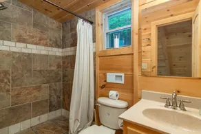 Bear Creek Cabin! Hot Tub+Fire Pit, Fireplace, Mtn Lodge, Private, WiFi, Grill! - Image 4