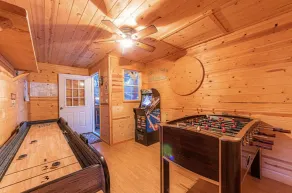 Wooden Nickel Cabins #1 in Christopher Creek - Game Room - Borders Nat'l Forest - Image 2