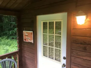 One Room Log Cabin in beautiful Woodland Campground - Image 5