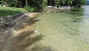 Beautiful Winnipesaukee Veasey Shore, Mountain View, Sandy beach, 50 ft dock. - Image 2