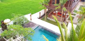 Peaceful Private Pool Villa - 9 BR with Amazing Green Rice Field View - Image 3