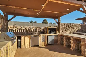 Tipi Perfect for Stargazing In Zion Chief Tipi #41 on the Pond w/  1 King Bed, Hot Tub & Outdoor Kitchen - Image 5