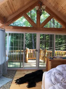 Stunning Riverfront Solar-Powered Cabin  with back-up generator - Image 4
