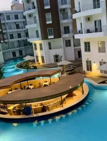 Relaxing pool studio with view, no extra bedrooms, one dubbele bed - Image 4