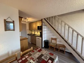 200m from ski slopes, 3rd floor, view ski slopes, balcony, tv, ski locker, 42m², Les Saisies - Image 5